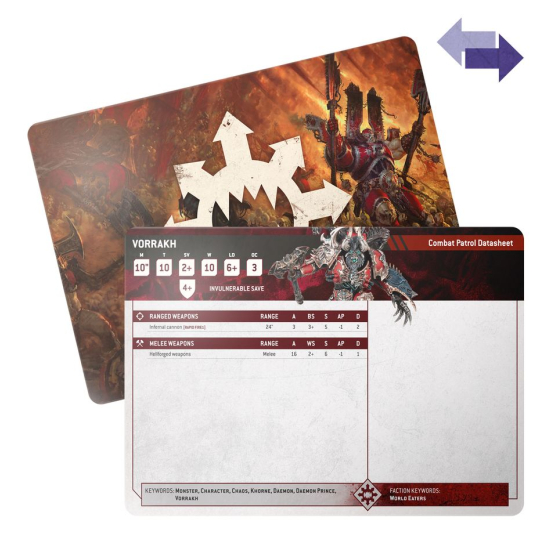 Warhammer 40,000: World Eaters – Karty Jednostek (Datasheet Cards)